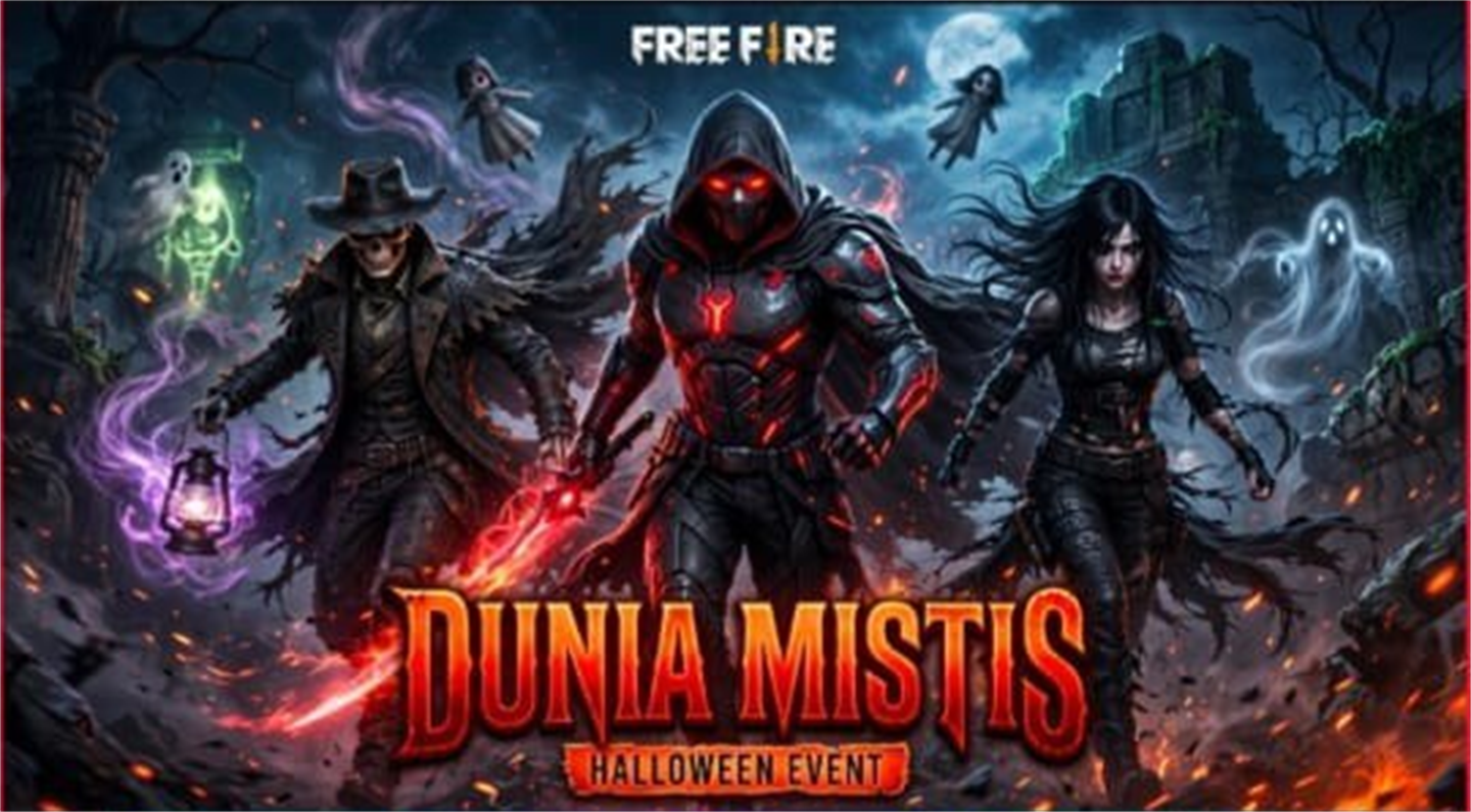 Free Fire Dunia Mistis Halloween Event